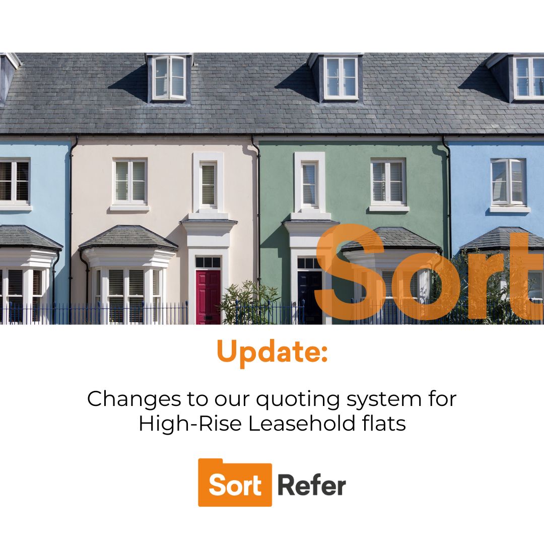 Changes to our quoting system for Leasehold High-Rise Flats